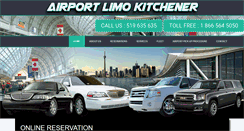 Desktop Screenshot of airportlimokitchener.com